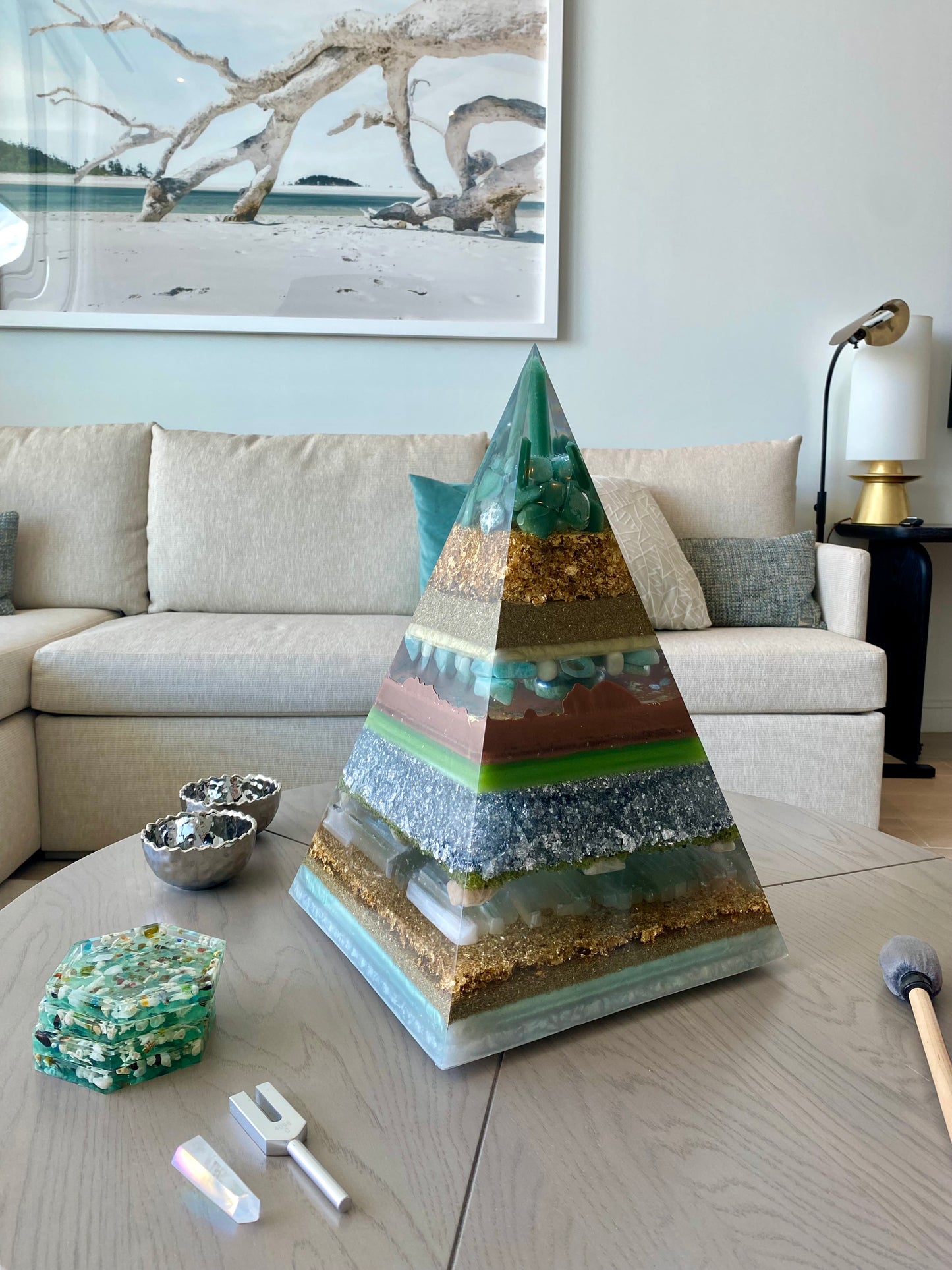 Custom Orgone Pyramid ✨