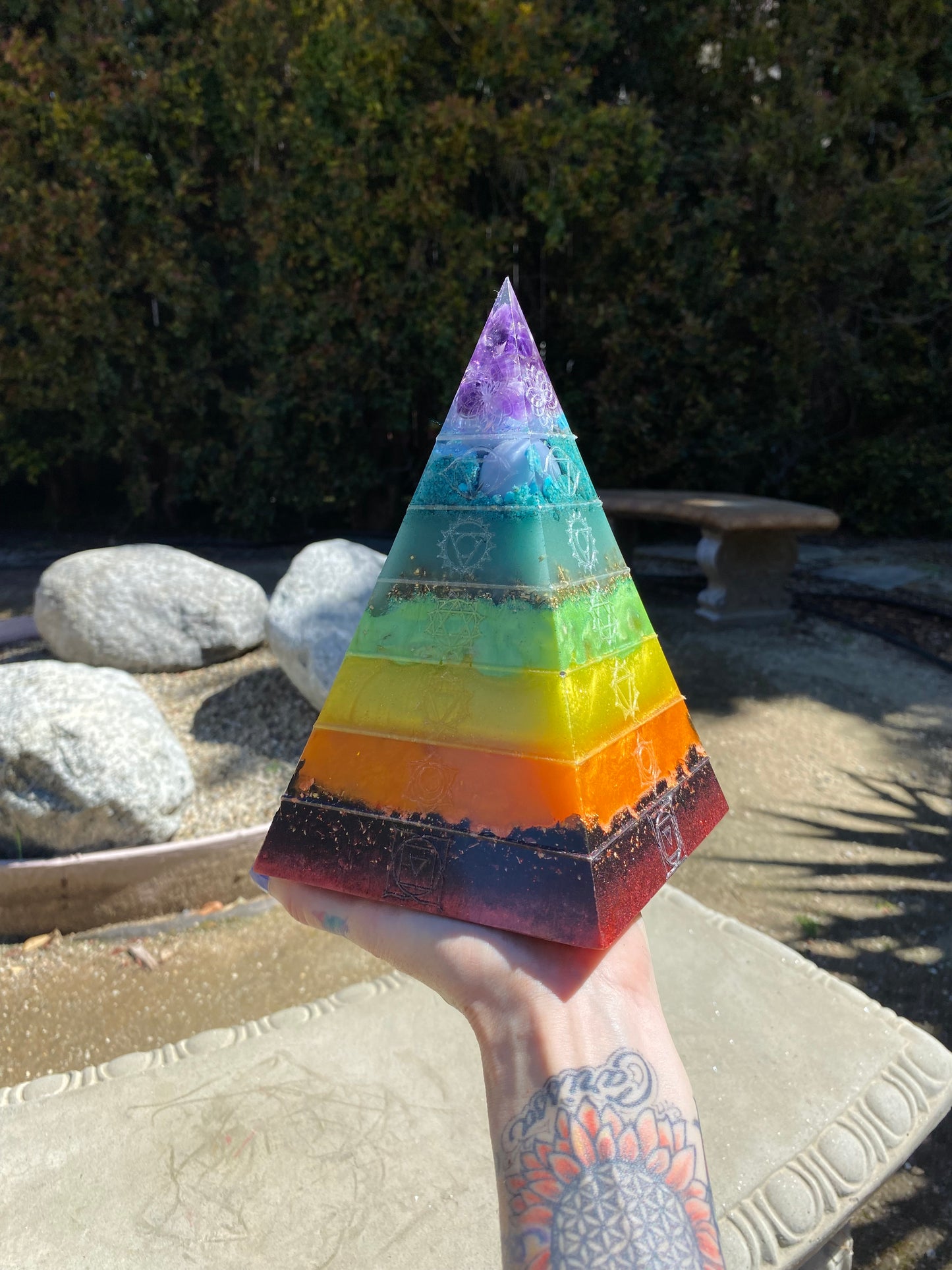 Aligned Chakra Pyramid🌈