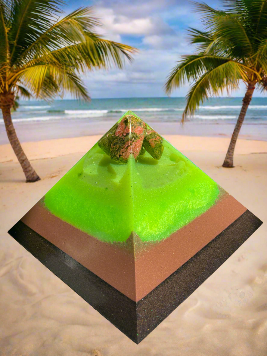 Grounded Neon Protection Pyramid🌎