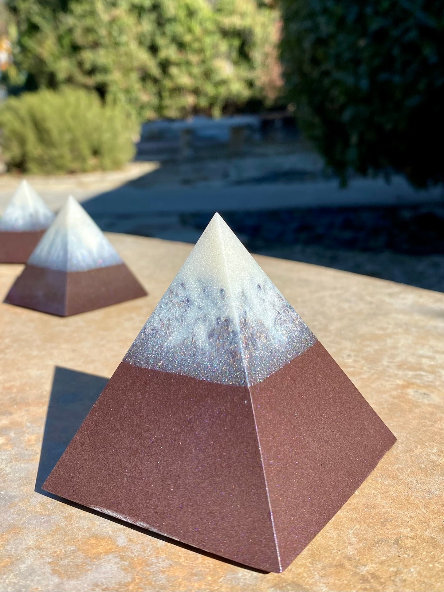 Glowing Stardust Pyramid