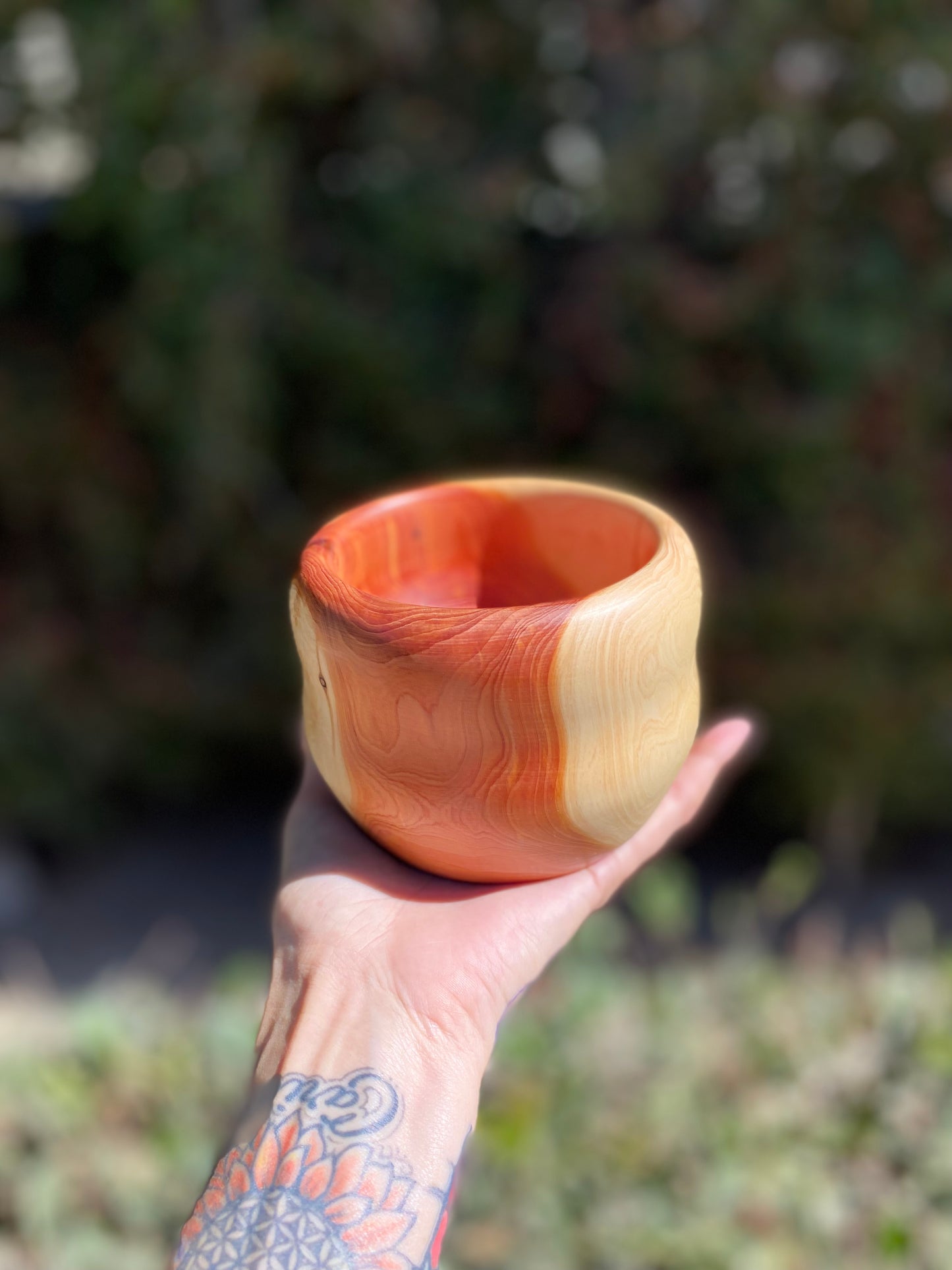 Cypress Wood Bowl