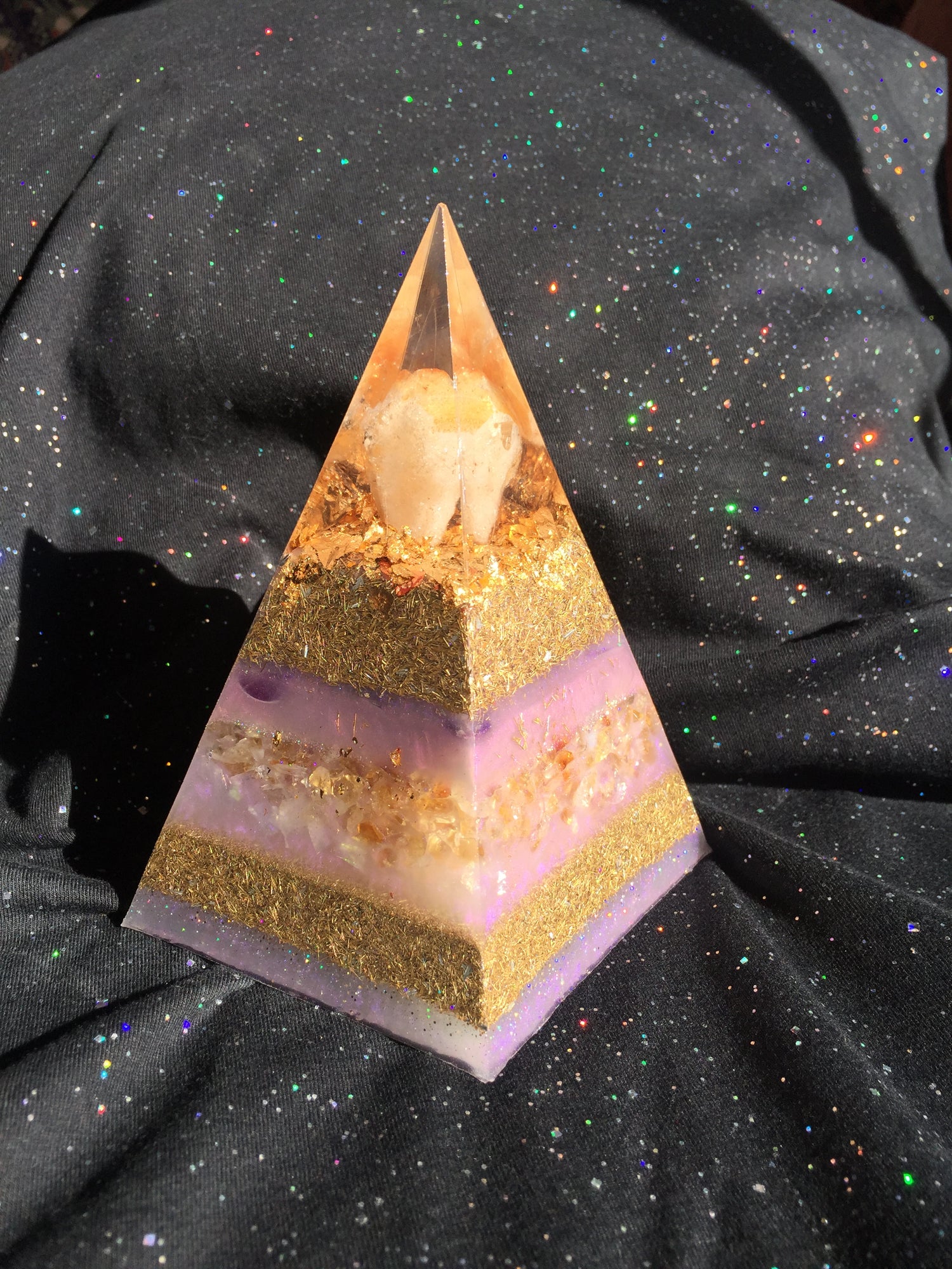 Citrine Abundance Pyramid✨