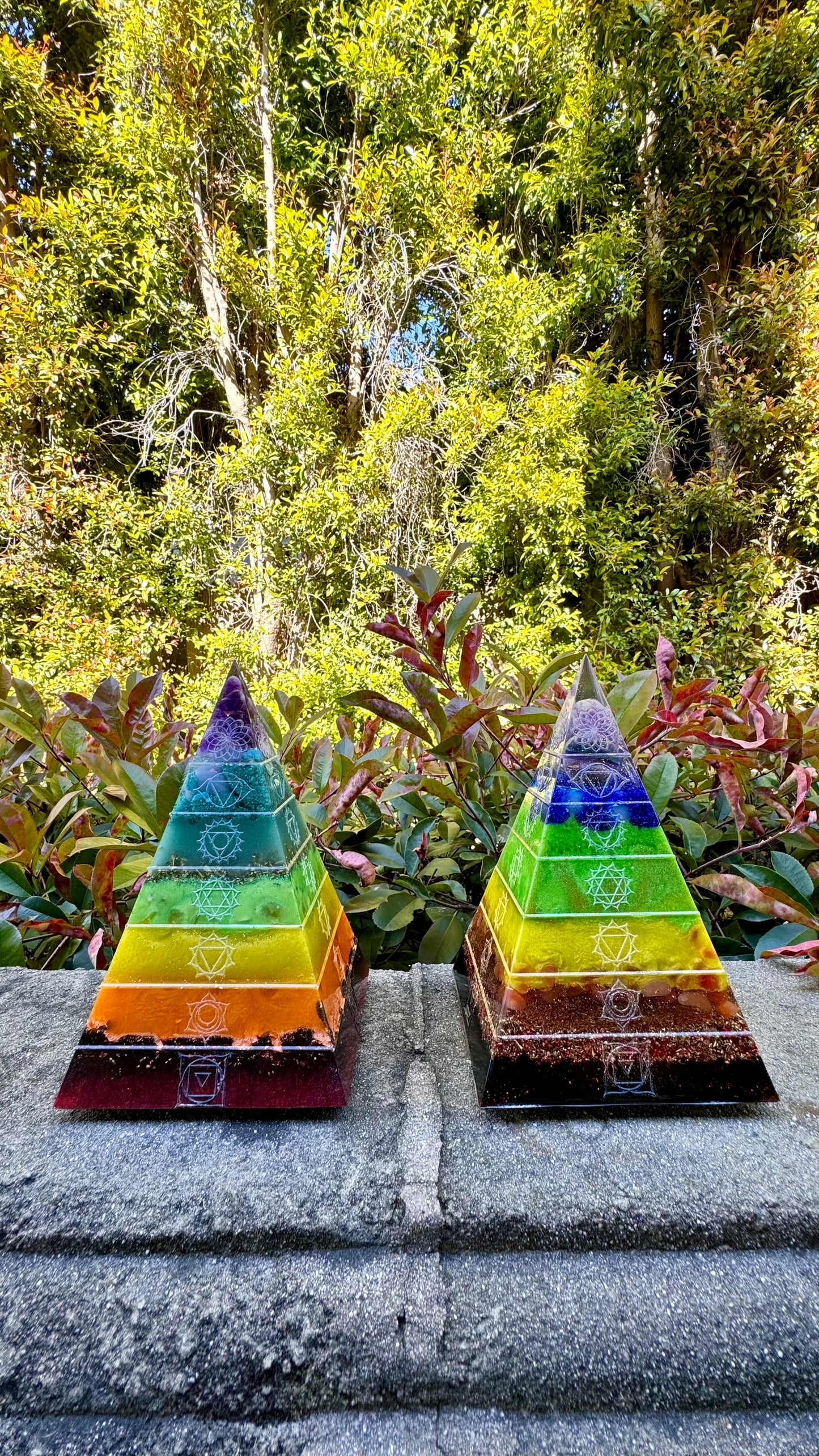 Aligned Chakra Pyramid🌈