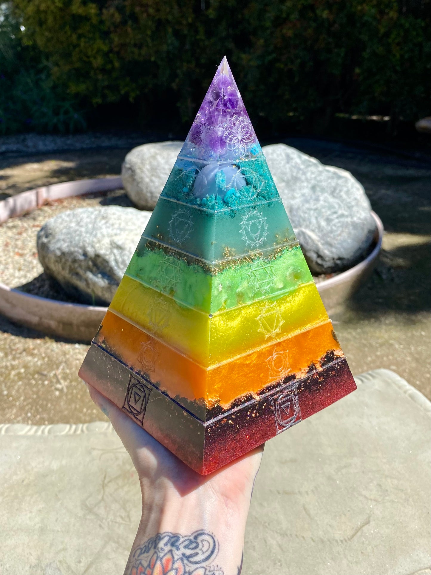 Aligned Chakra Pyramid🌈