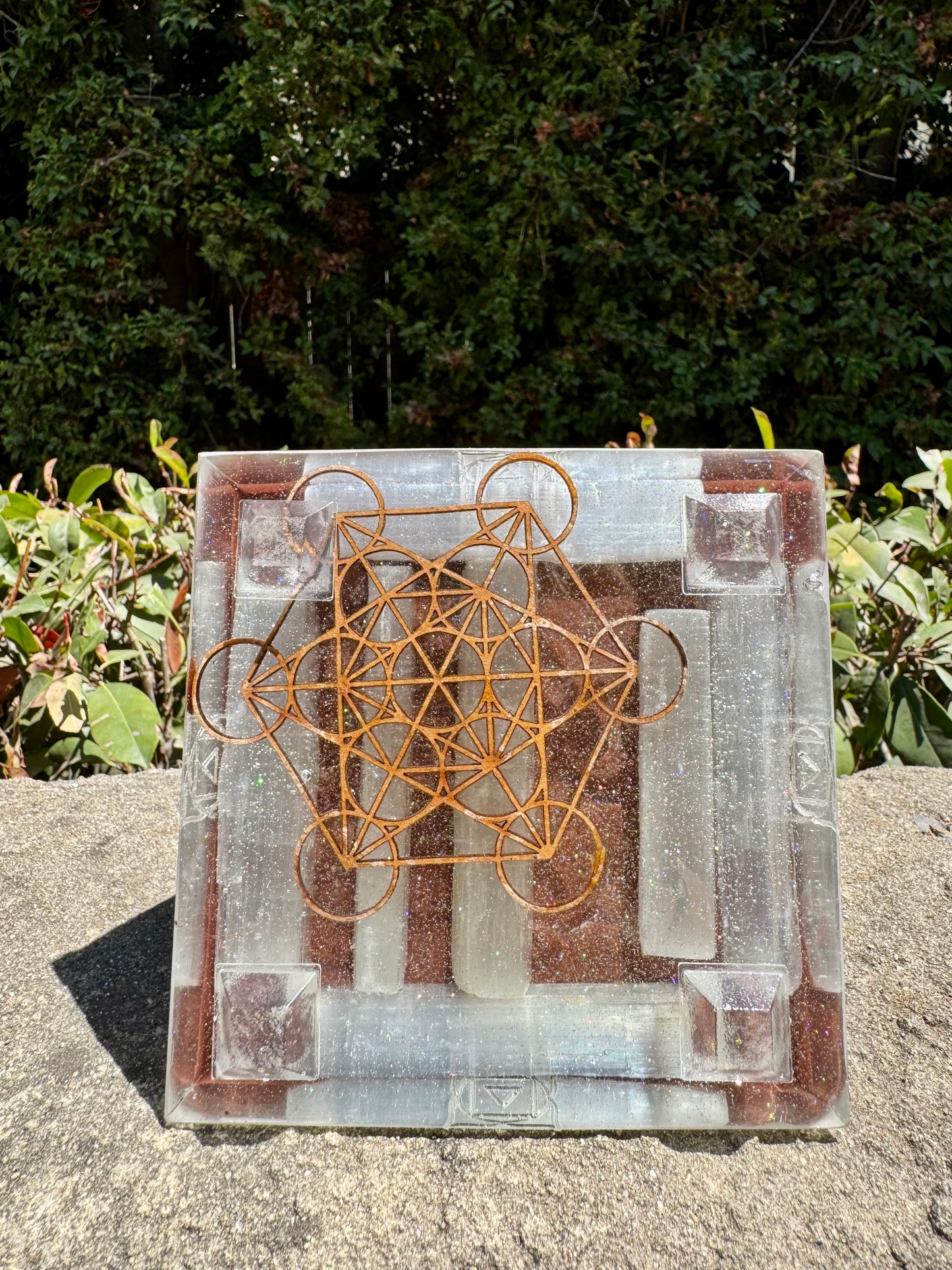 Reiki Infused Chakra Pyramid☸️